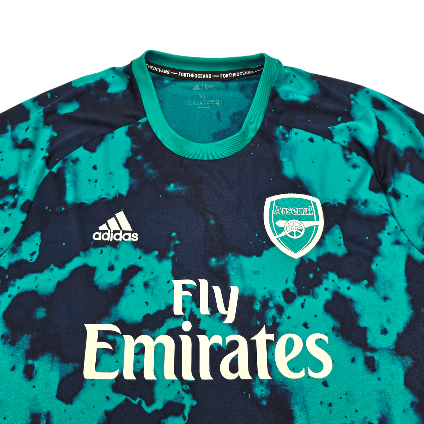 2019/20 Arsenal Pre-Match Shirt (XL) Adidas X PARLEY