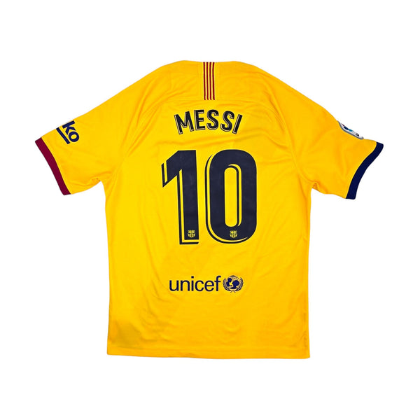 2019/20 Barcelona Away Football Shirt (L) Nike #10 Messi