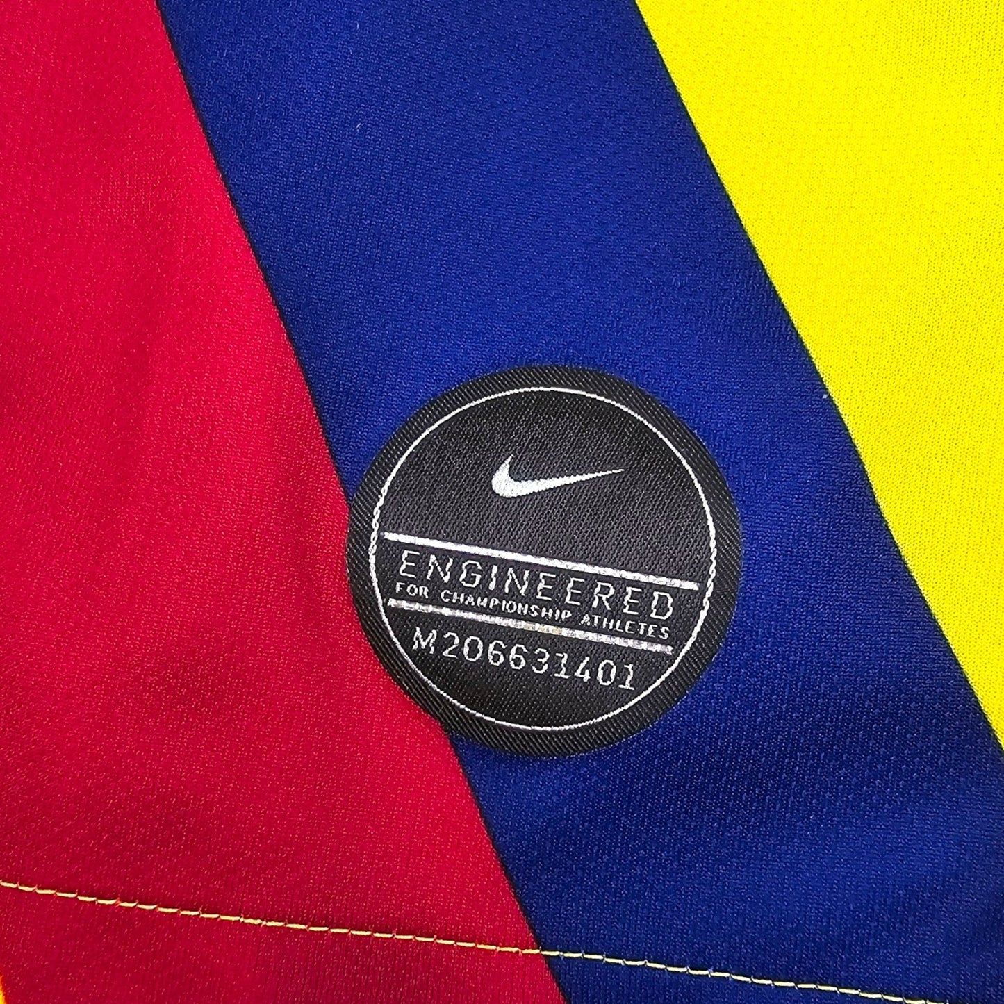 2019/20 Barcelona Away Football Shirt (L) Nike #10 Messi