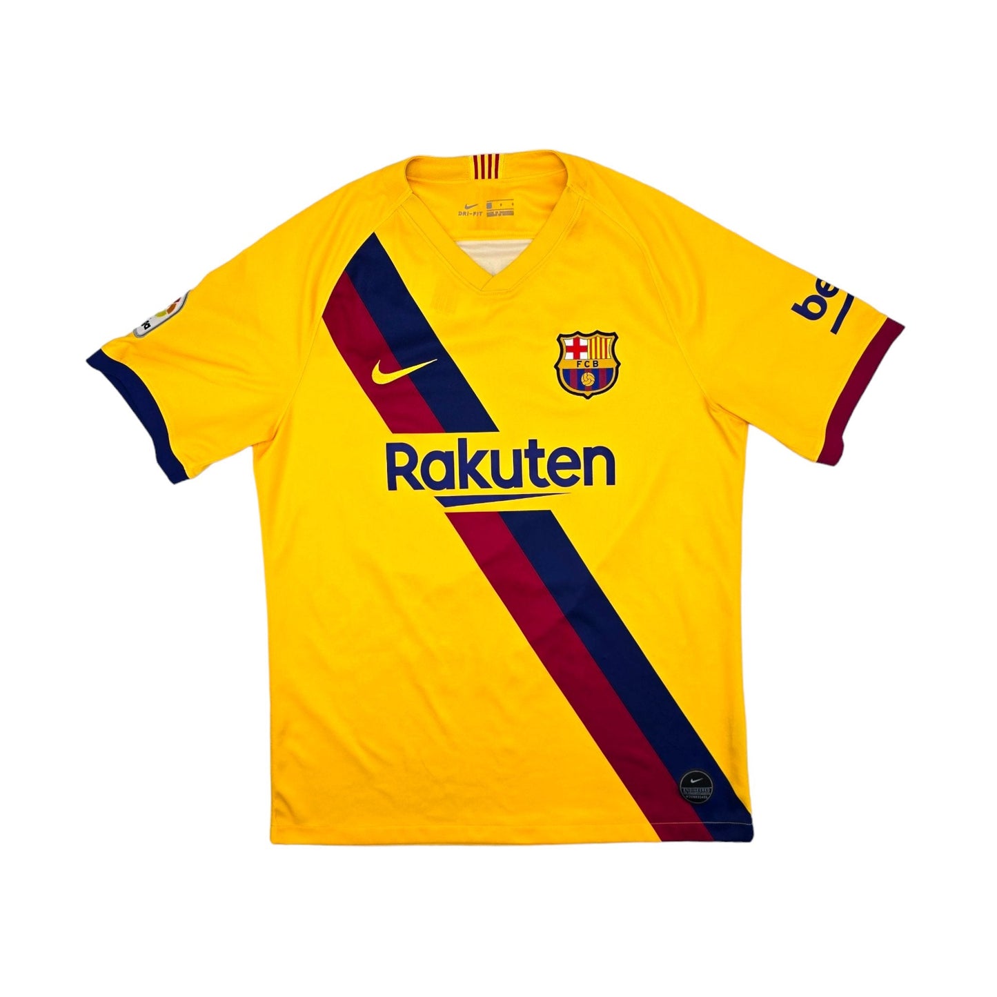 2019/20 Barcelona Away Football Shirt (L) Nike #10 Messi