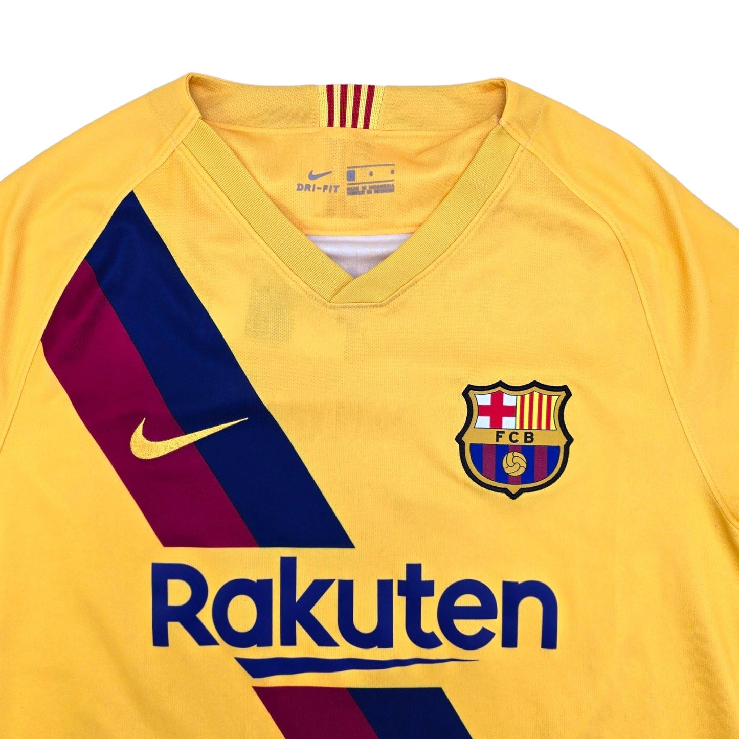 2019/20 Barcelona Away Football Shirt (L) Nike #10 Messi