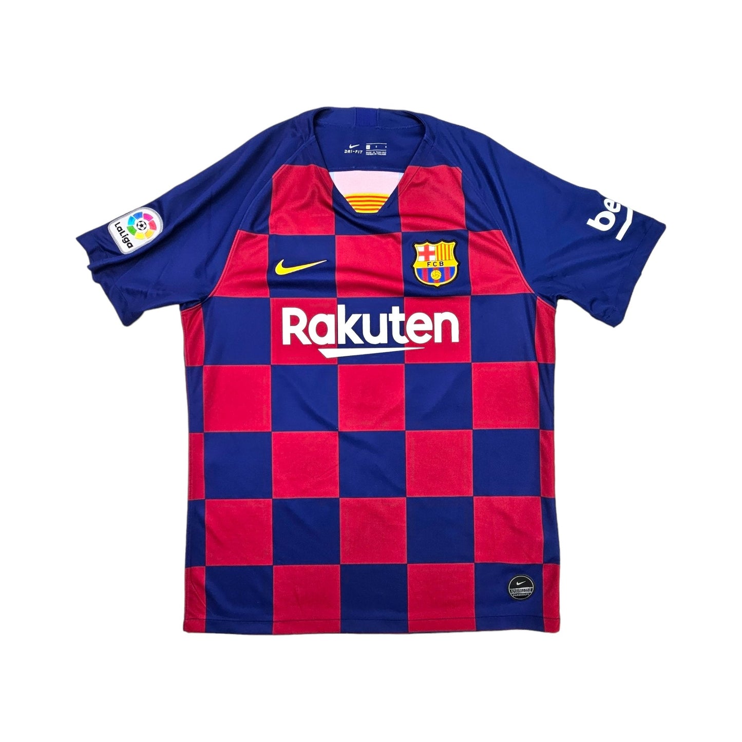 2019/20 Barcelona Home Football Shirt (L) Nike #3 Pique
