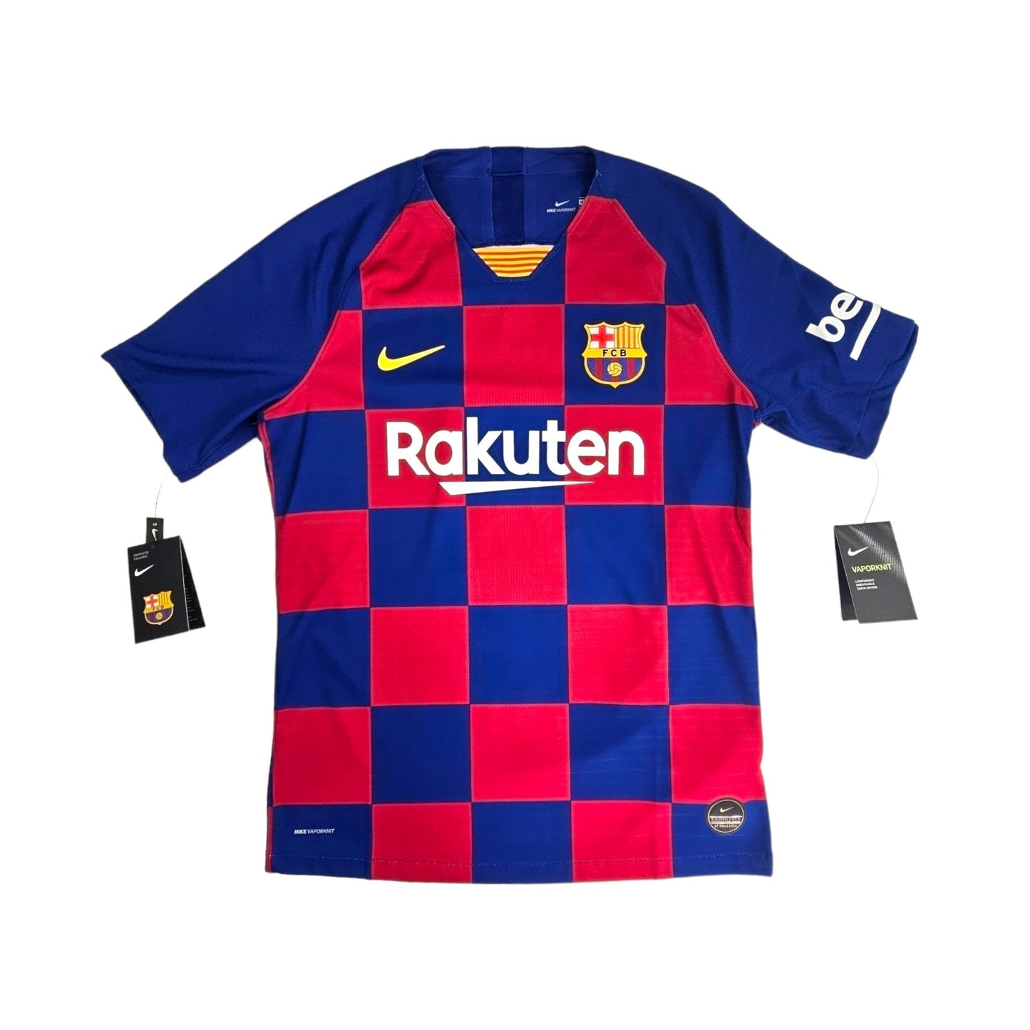 2019/20 Barcelona  Home Football Shirt (M) Nike # 21 De Jong (Player Spec)