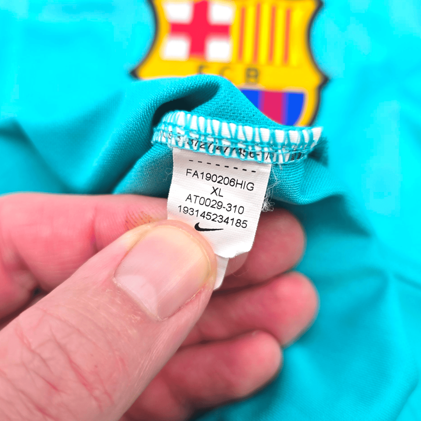 2019/20 Barcelona Third Football Shirt (XL) Nike #10 Messi