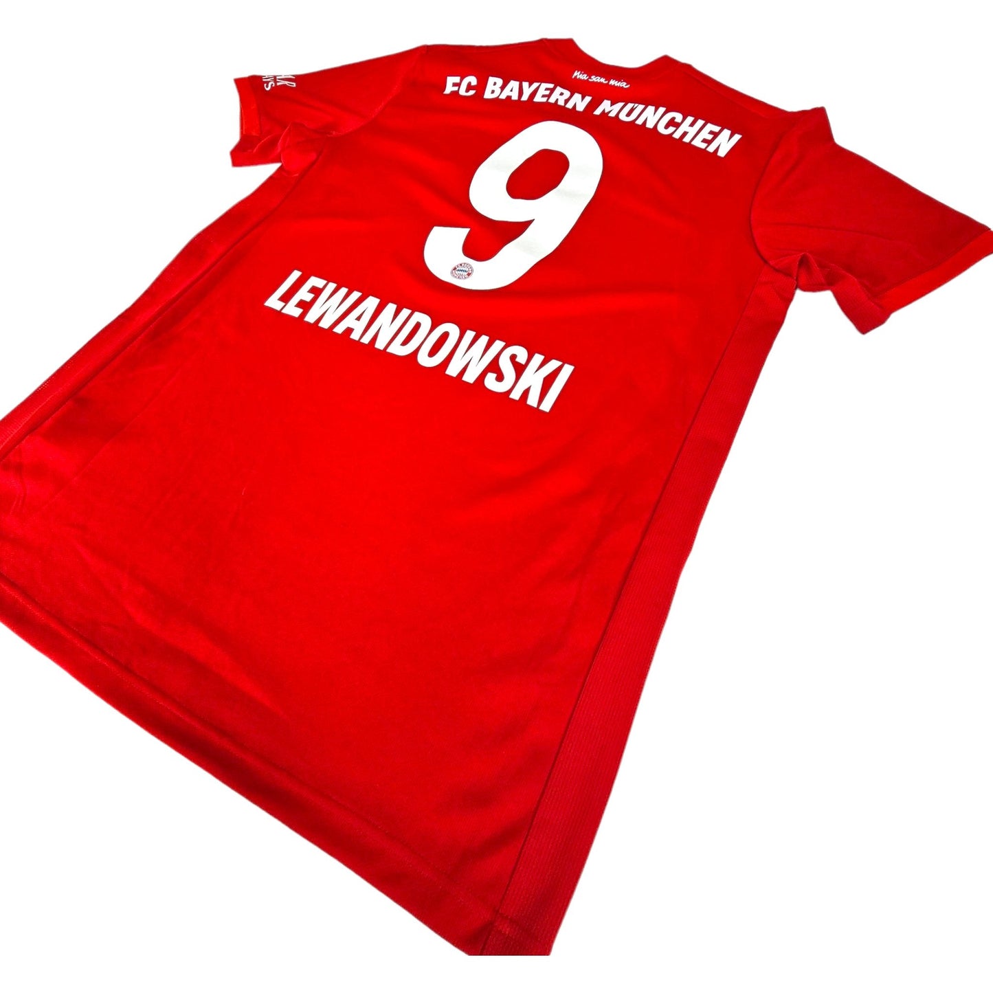2019/20 Bayern Munich Home Football Shirt (M) Adidas # 9 Lewandowski