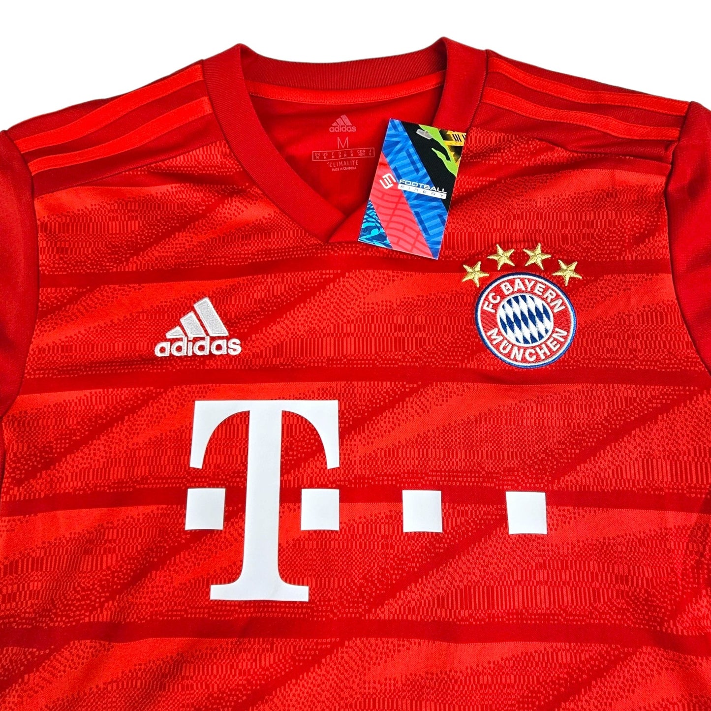 2019/20 Bayern Munich Home Football Shirt (M) Adidas # 9 Lewandowski
