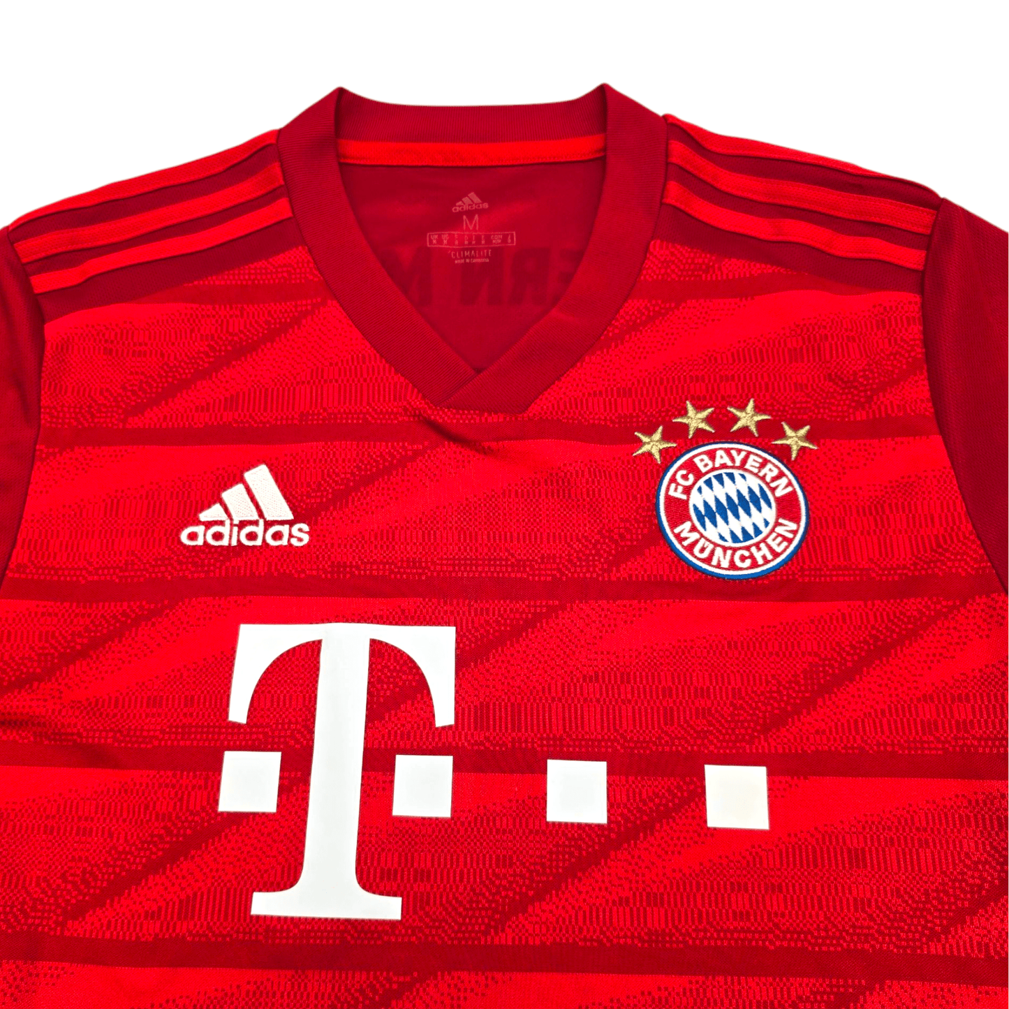 2019/20 Bayern Munich Home Football Shirt (S) Adidas #7 Gnabry
