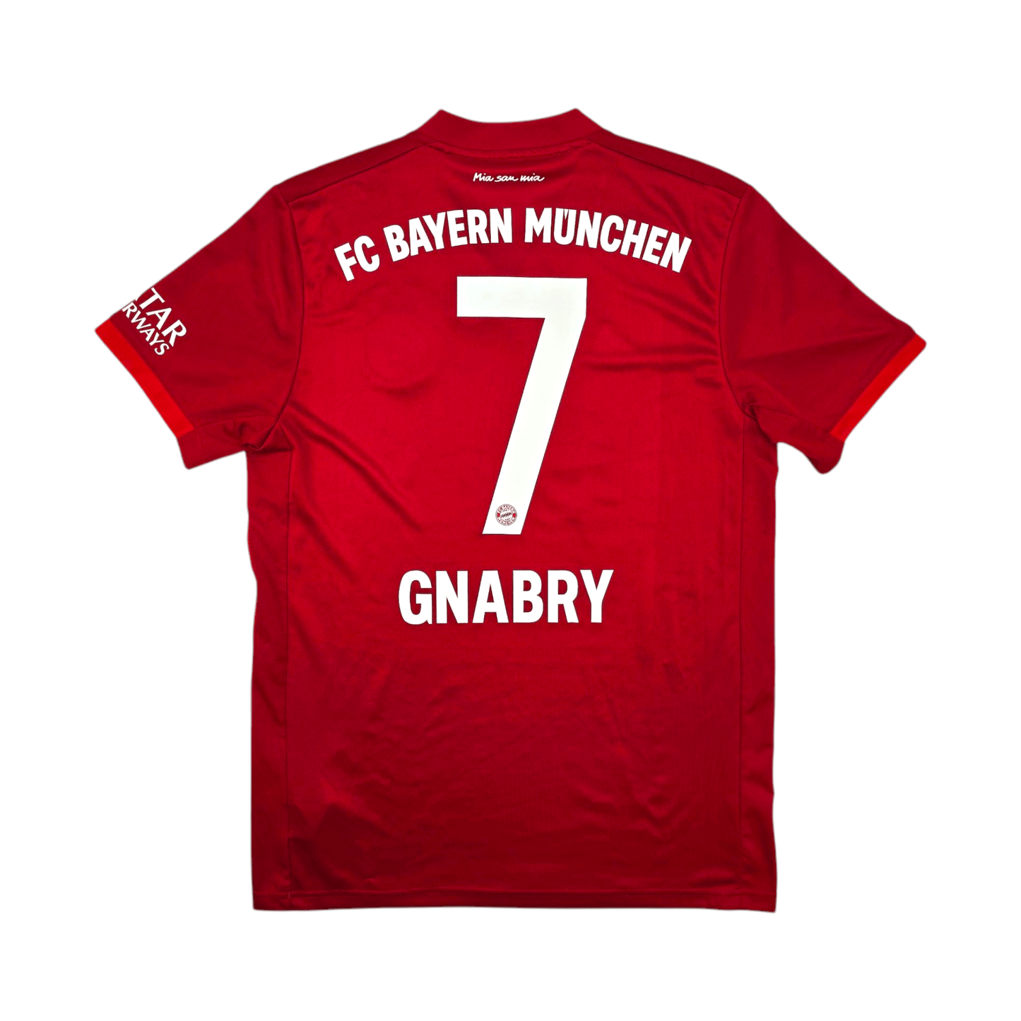 2019/20 Bayern Munich Home Football Shirt (S) Adidas #7 Gnabry