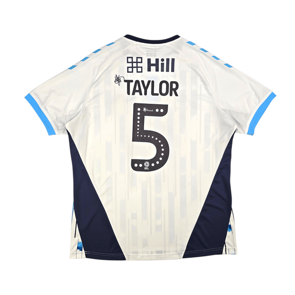 2019/20 Cambridge United Away Football Shirt (2XL) Hummel #5 Taylor