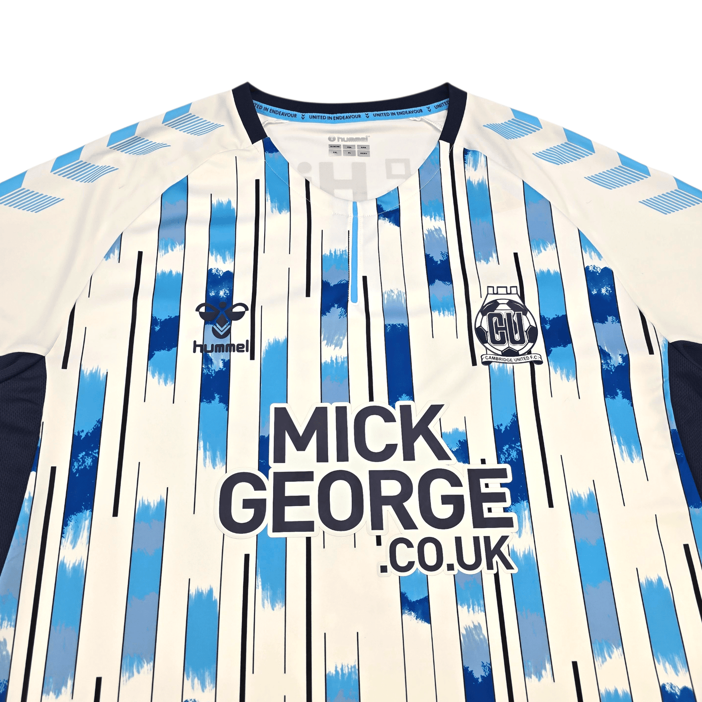 2019/20 Cambridge United Away Football Shirt (2XL) Hummel #5 Taylor