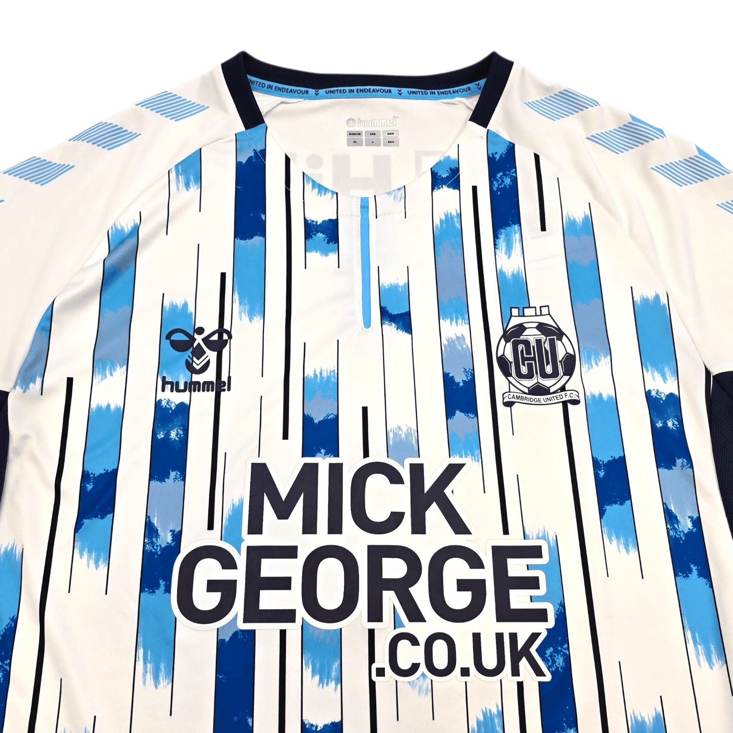2019/20 Cambridge United Away Football Shirt (XL) Hummel