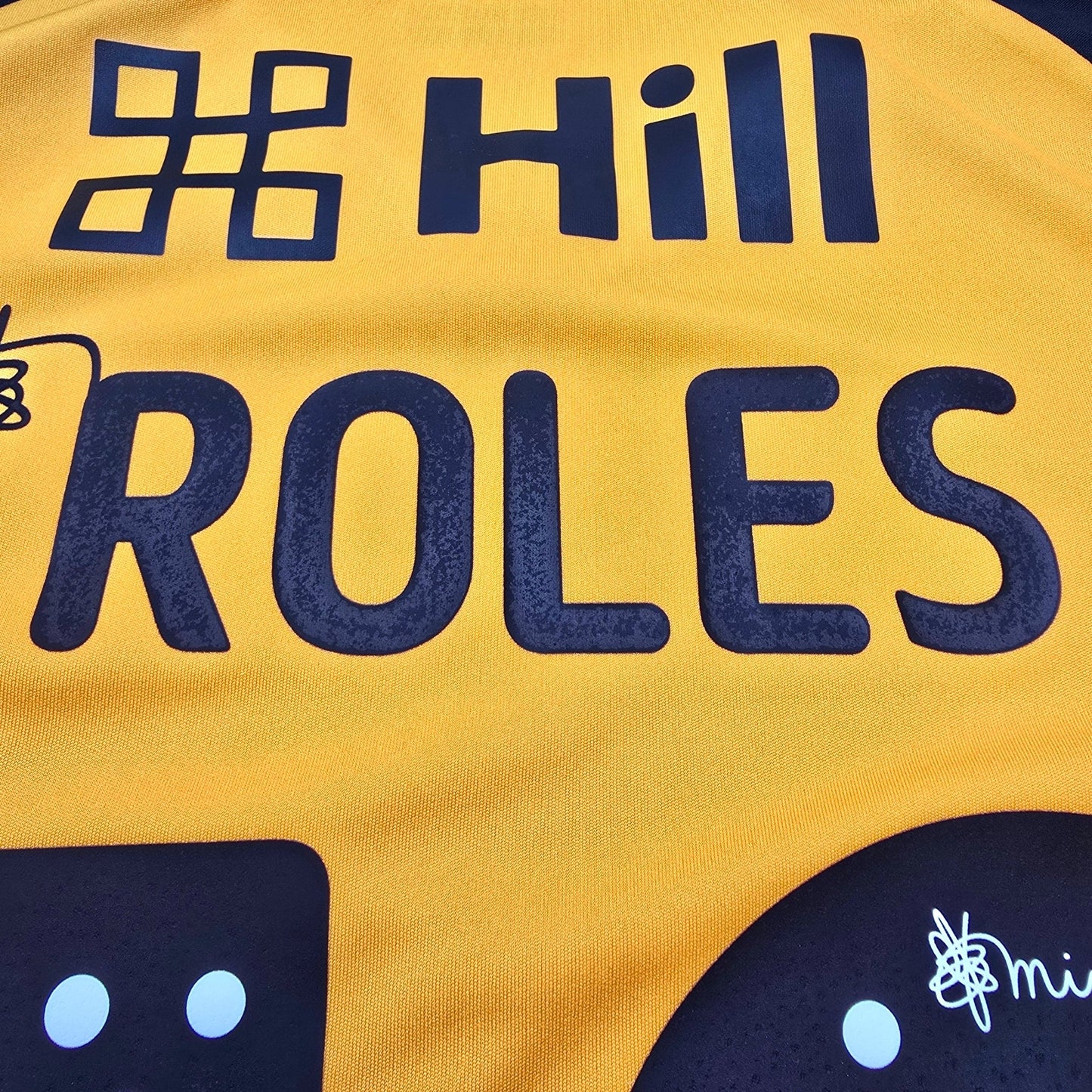 2019/20 Cambridge United Home Football Shirt (M) Hummel #30 Roles
