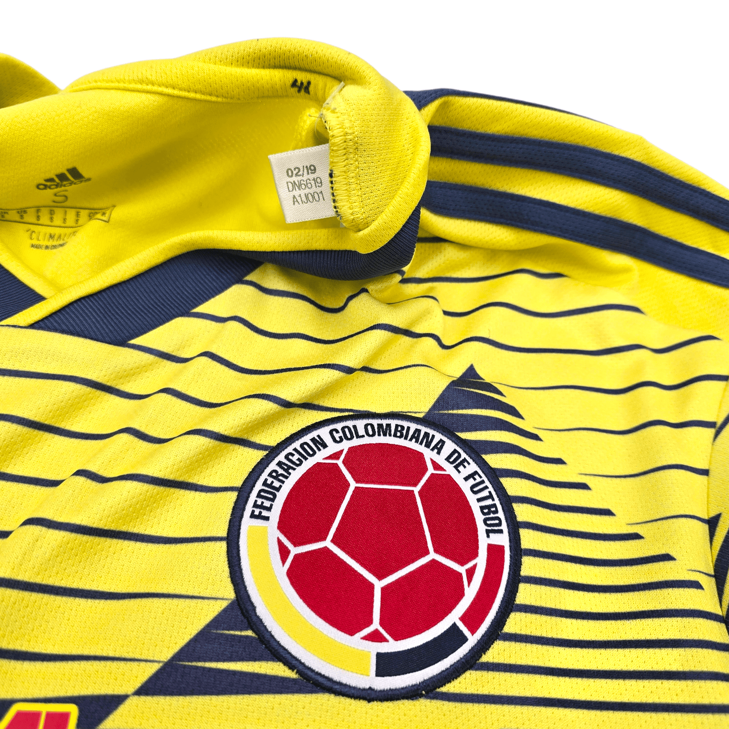 2019/20 Colombia Home Football Shirt (S) Adidas #14 L.Diaz