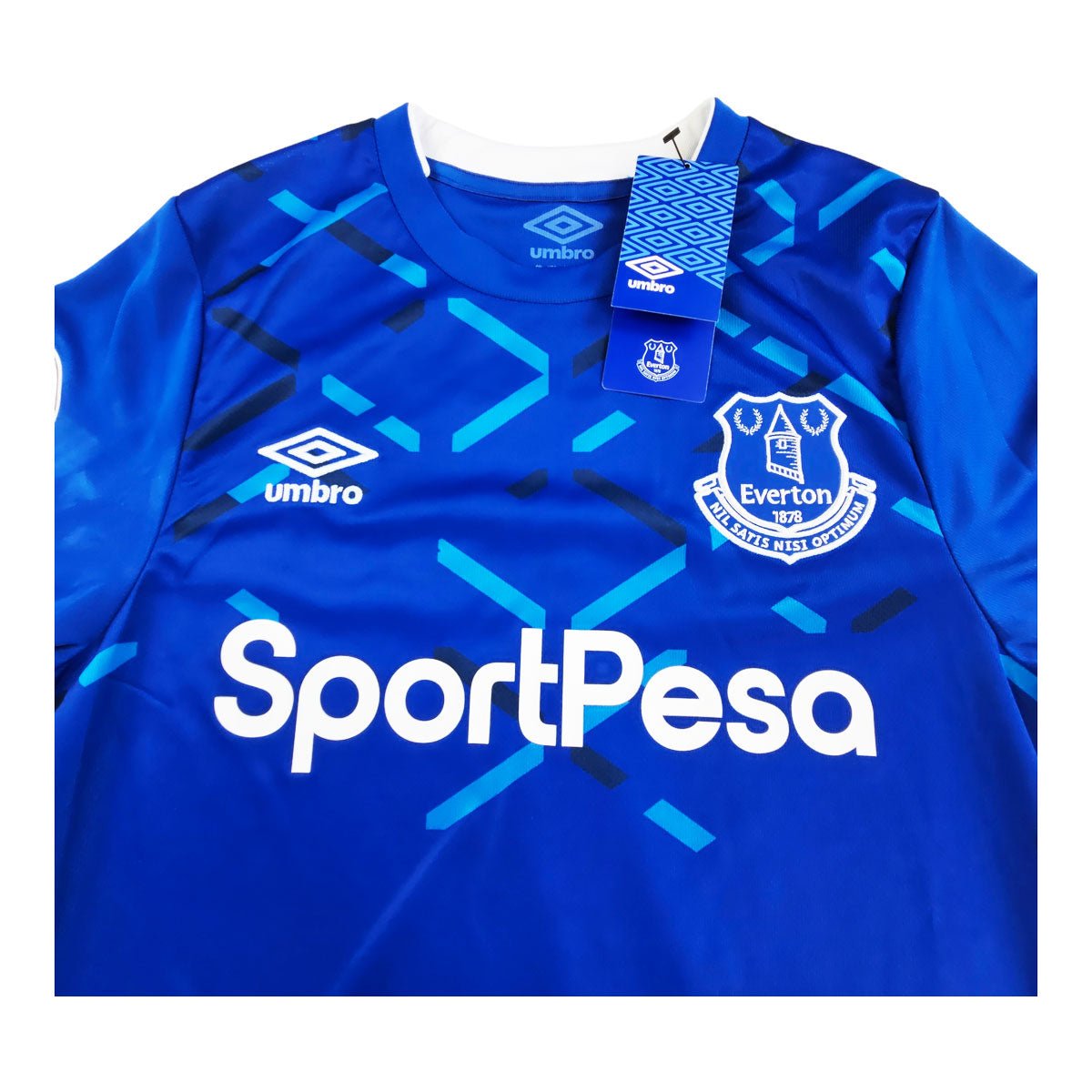 2019/20 Everton Home Football Shirt (S) Umbro # 7 Richarlison