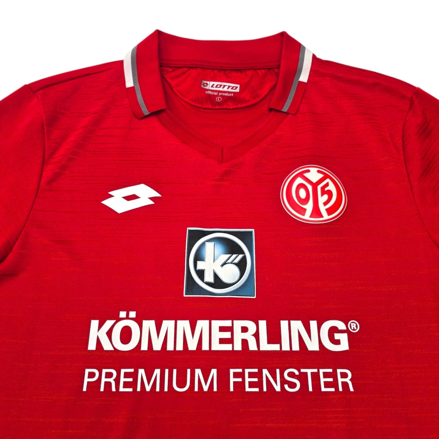 2019/20 FSV Mainz 05 Home Football Shirt (L) Lotto #9 Mateta