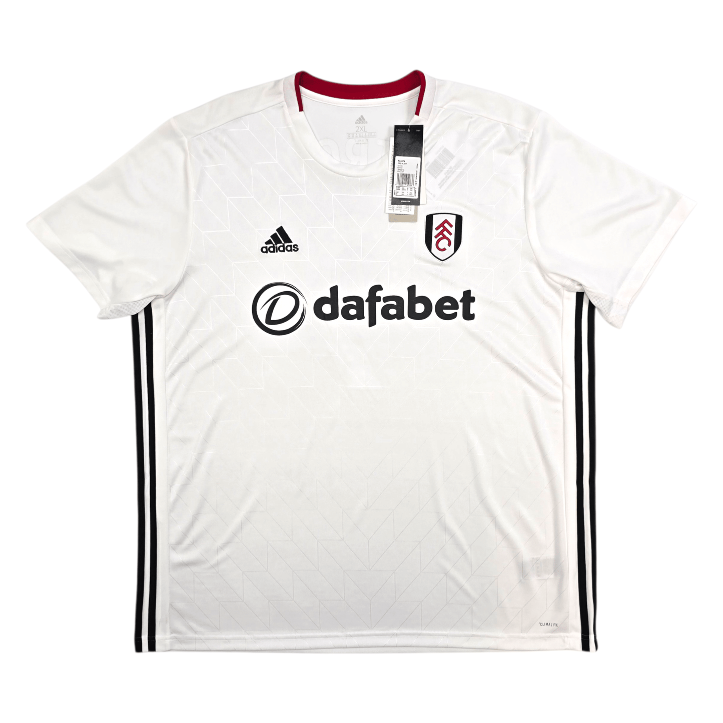 2019/20 Fulham Home Football Shirt (2XL) Adidas #9 Mitrovic (BNWTs)