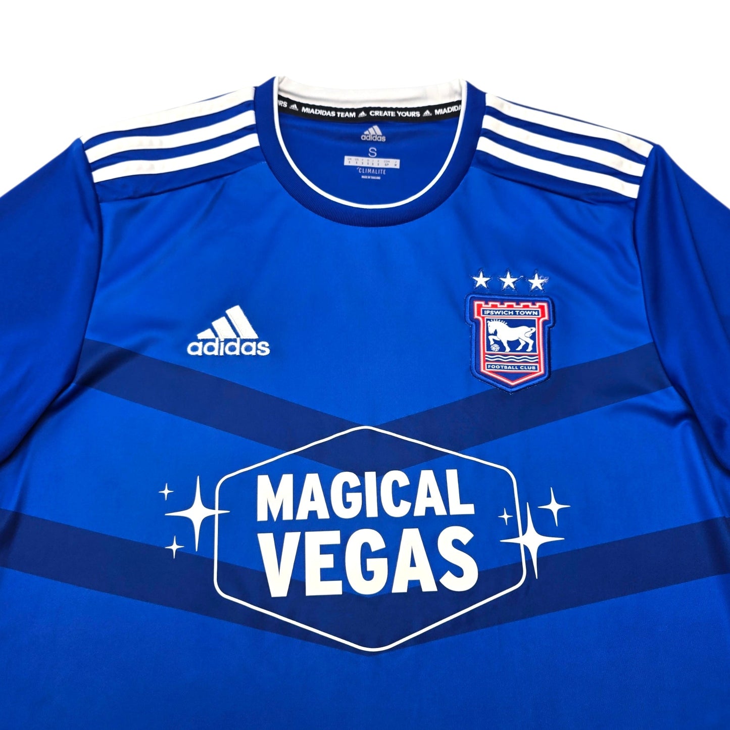 2019/20 Ipswich Town Home Football Shirt (S) Adidas