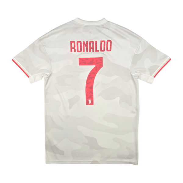 2019/20 Juventus Away Football Shirt (M) Adidas #7 Ronaldo
