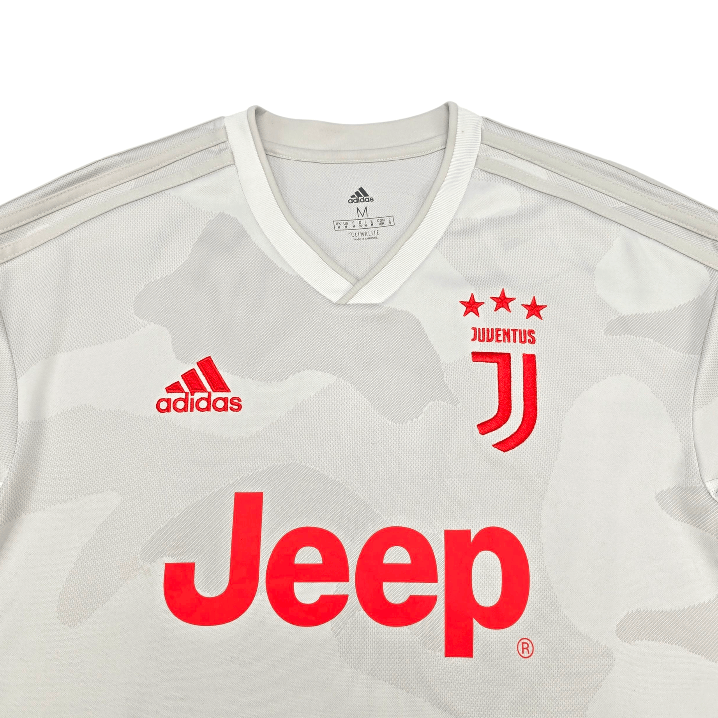2019/20 Juventus Away Football Shirt (M) Adidas #7 Ronaldo