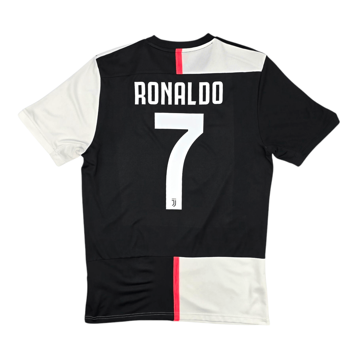 2019/20 Juventus Home Football Shirt (M) Adidas #7 Ronaldo