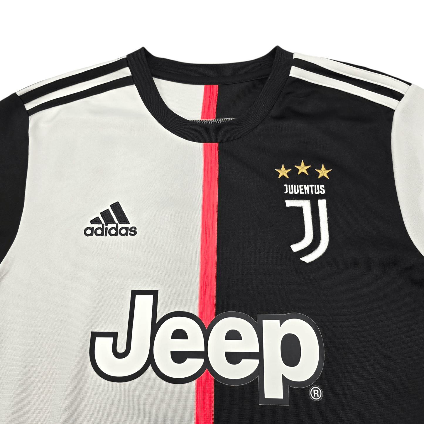 2019/20 Juventus Home Football Shirt (M) Adidas #7 Ronaldo