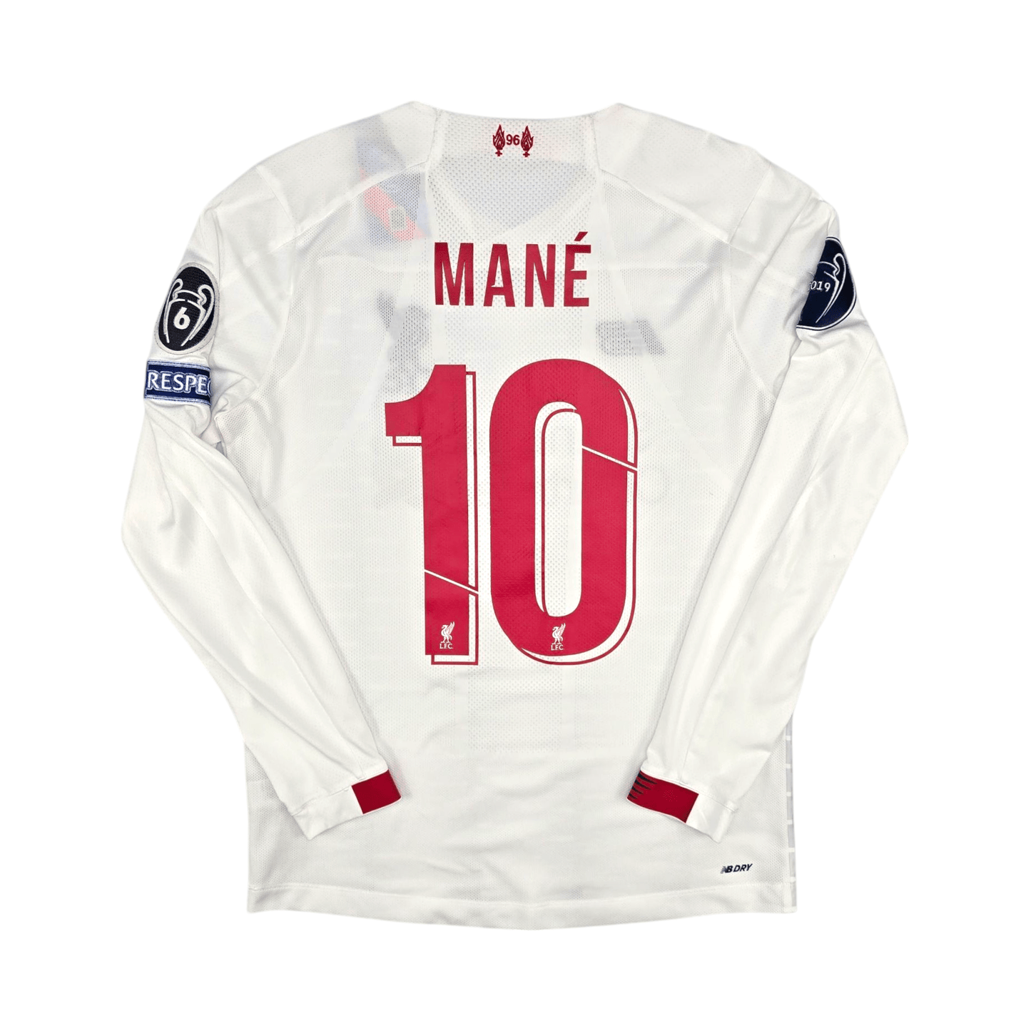 2019/20 Liverpool Away Football Shirt (S) New Balance #10 Mane