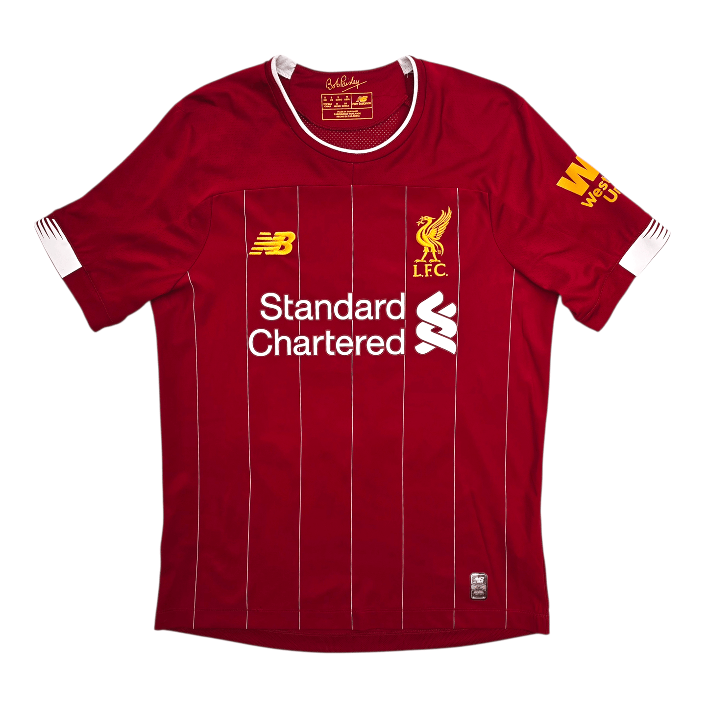 2019/20 Liverpool Home Football Shirt (S) New Balance #18 Minamino