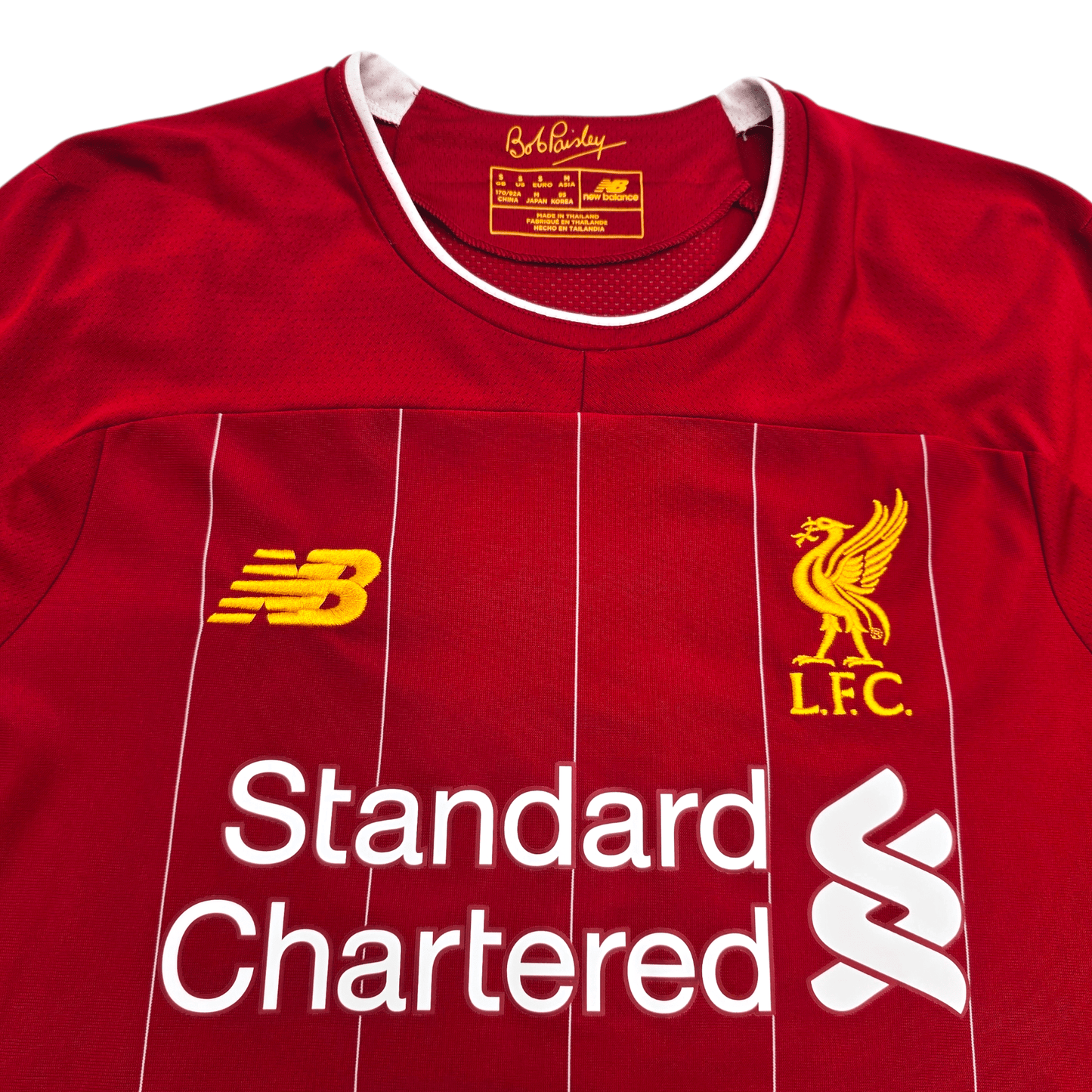 2019/20 Liverpool Home Football Shirt (S) New Balance #18 Minamino