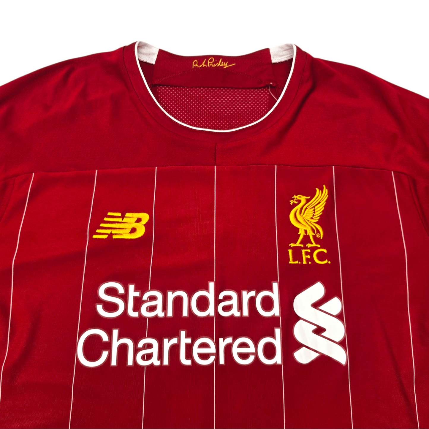 2019/20 Liverpool Home Football Shirt (XL) New Balance #4 Virgil