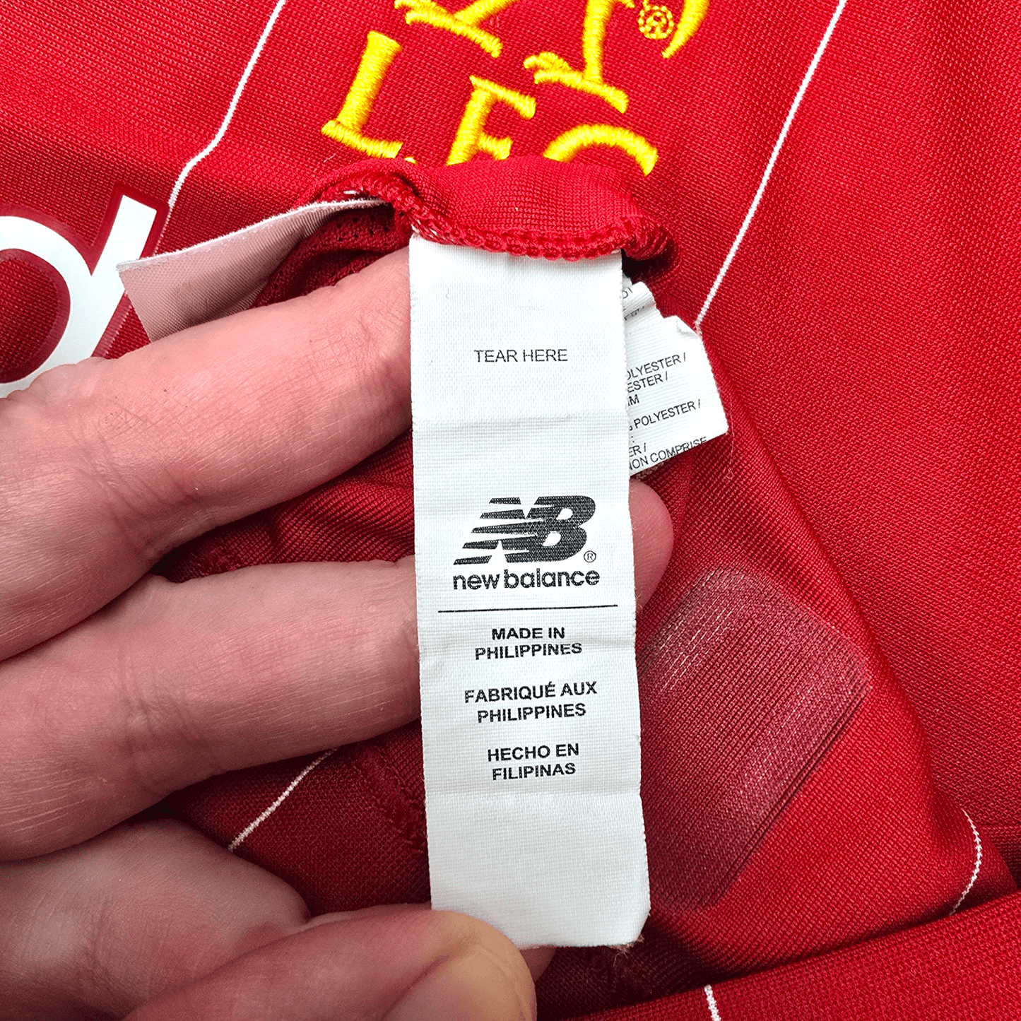 2019/20 Liverpool Home Football Shirt (XL) New Balance #4 Virgil