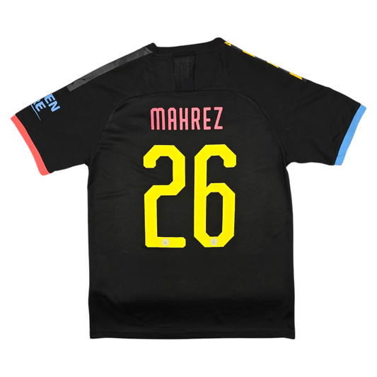 2019/20 Manchester City Away Football Shirt (M) Puma #26 Mahrez