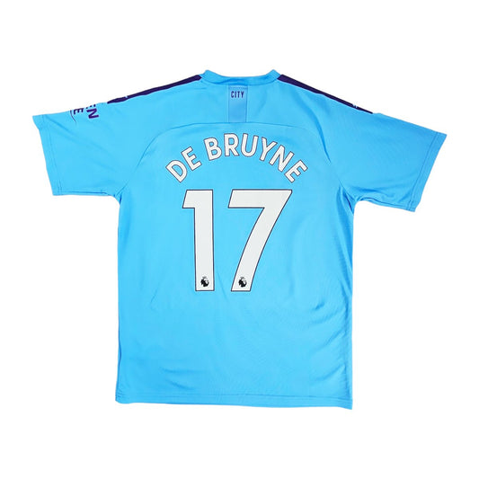 2019/20 Manchester City Home Football Shirt (L) Puma # 17 De Bruyne