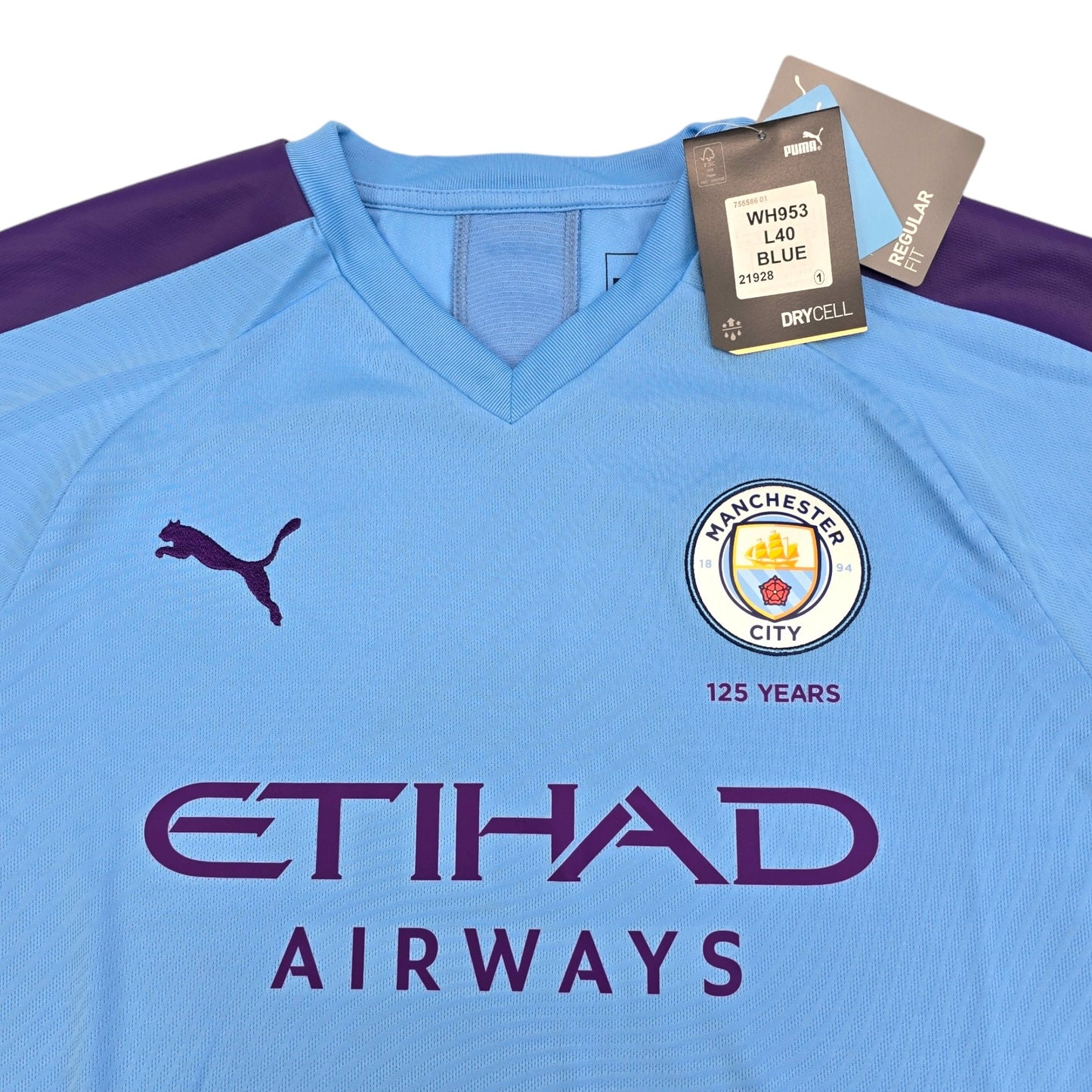 2019/20 Manchester City Home Football Shirt (L) Puma #8 Gundogan (BNWTs)