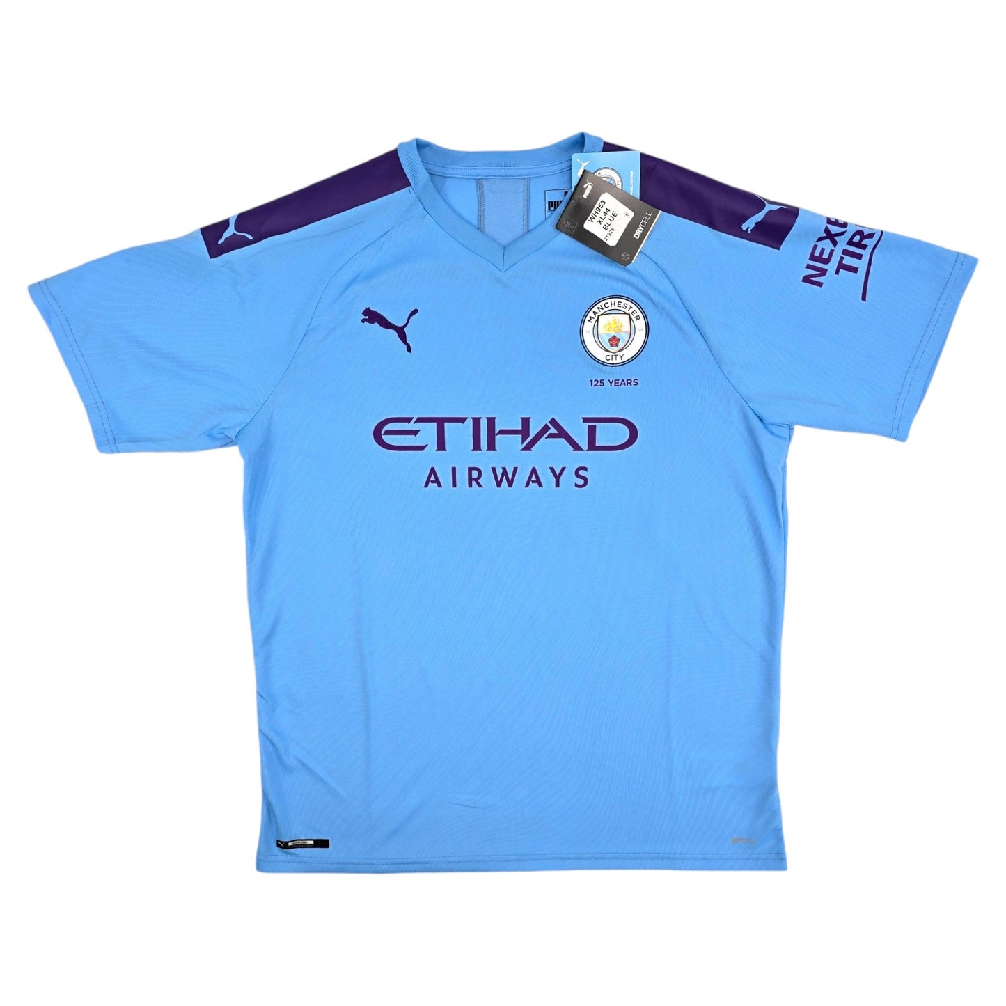 2019/20 Manchester City Home Football Shirt (XL) Puma #47 Foden (BNWTs)