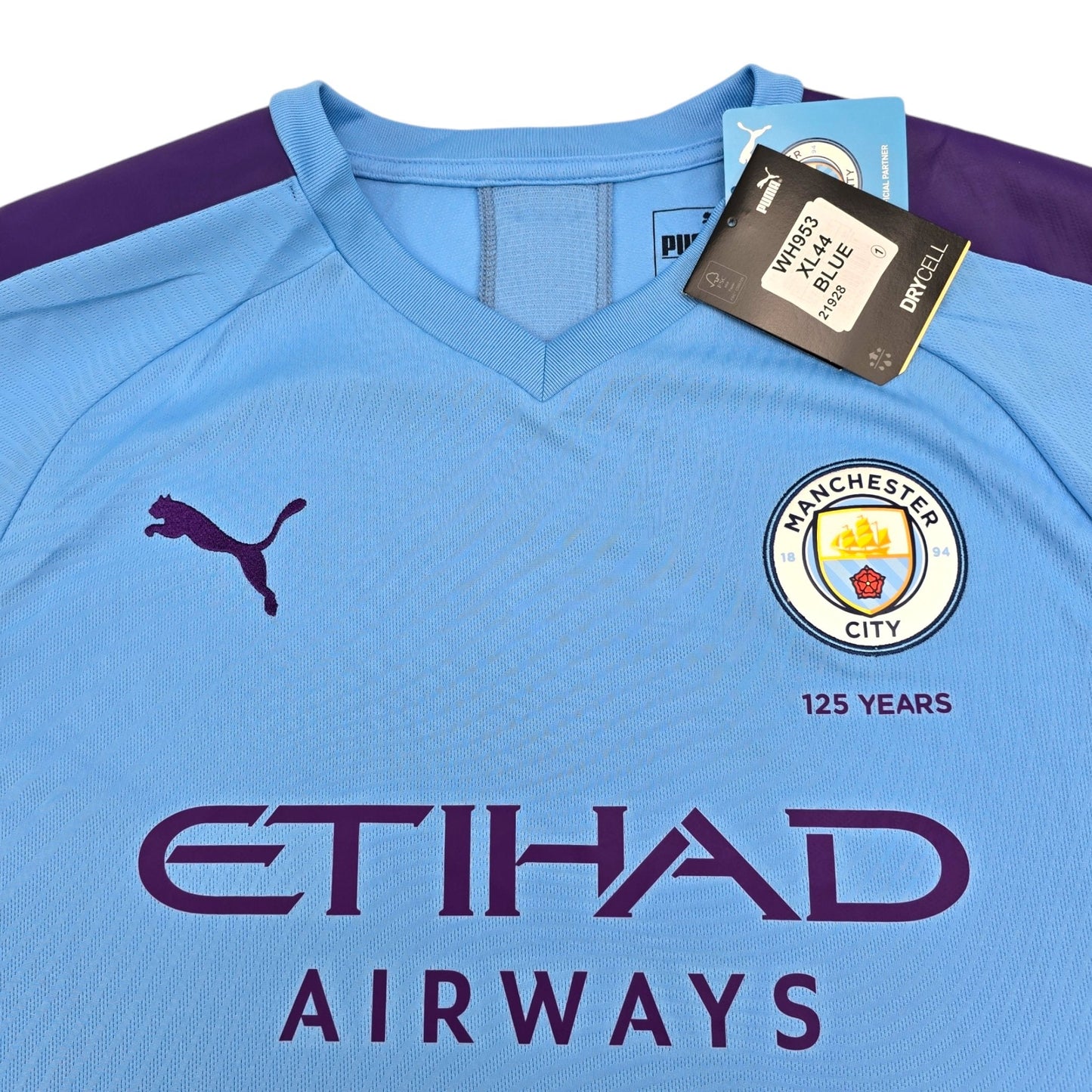 2019/20 Manchester City Home Football Shirt (XL) Puma #47 Foden (BNWTs)