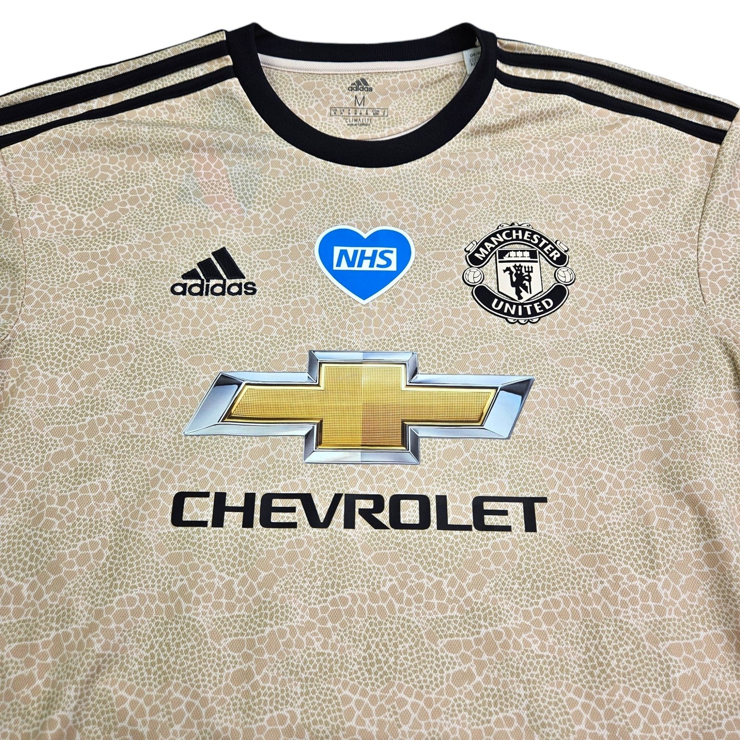 2019/20 Manchester United Away Football Shirt (M) Adidas #10 Rashford (NHS)