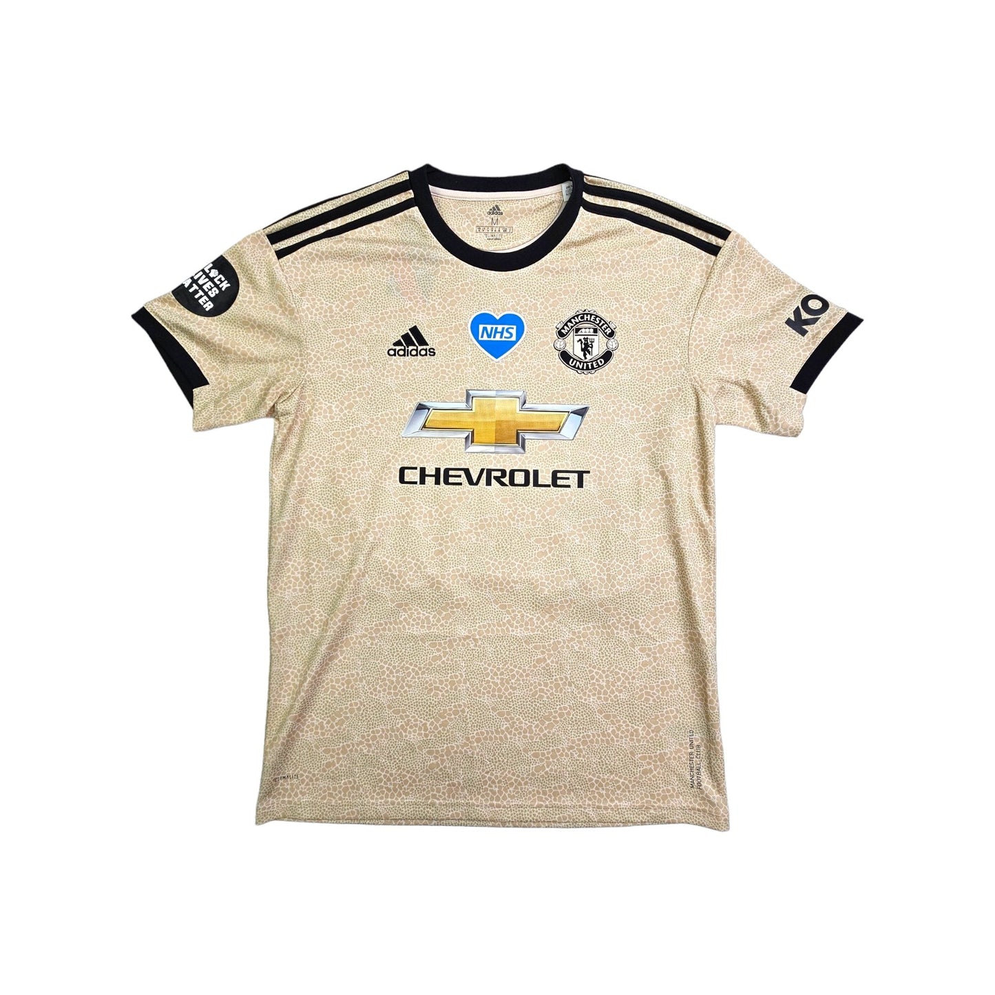 2019/20 Manchester United Away Football Shirt (M) Adidas #10 Rashford (NHS)
