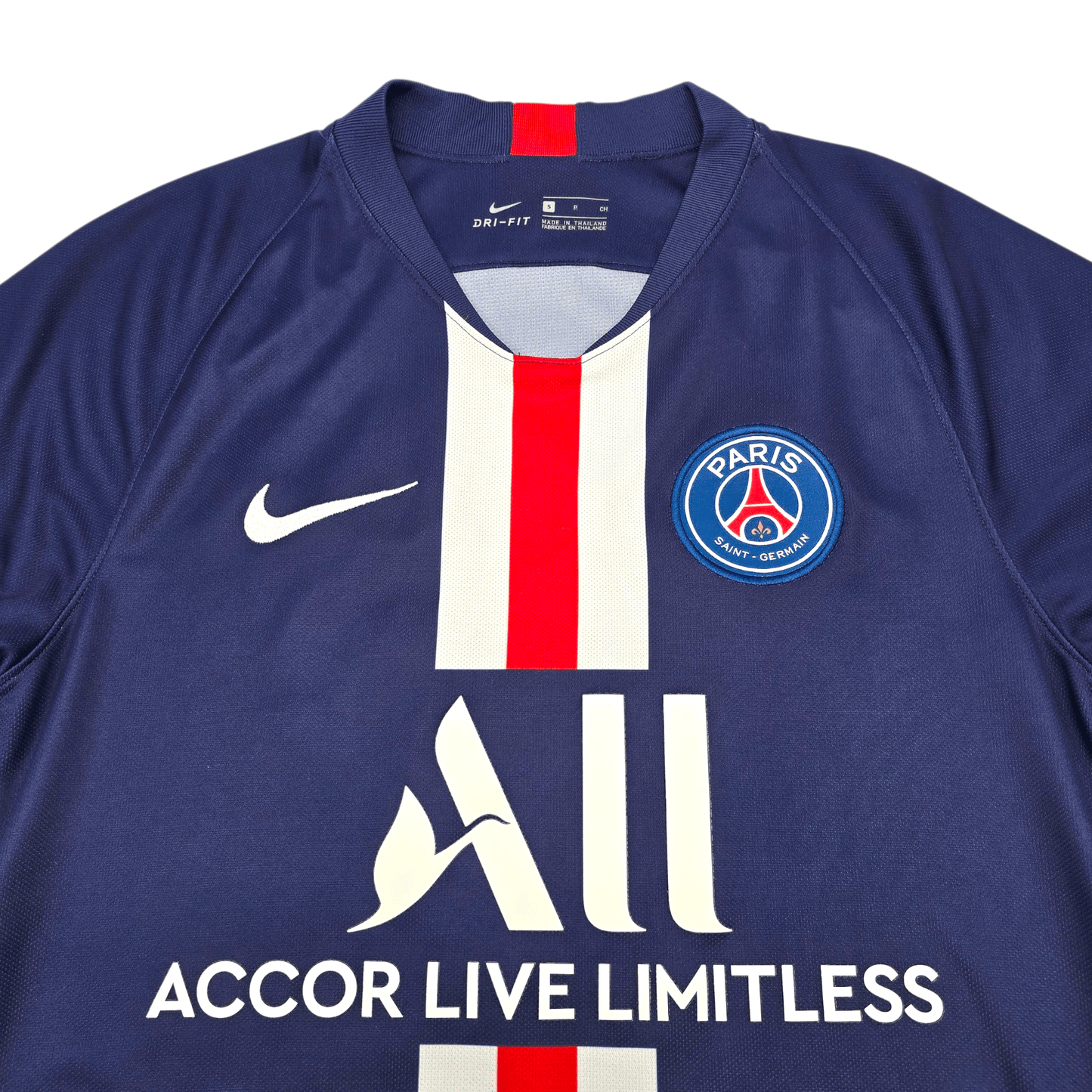 2019/20 PSG Home Football Shirt (S) Nike #10 Neymar JR