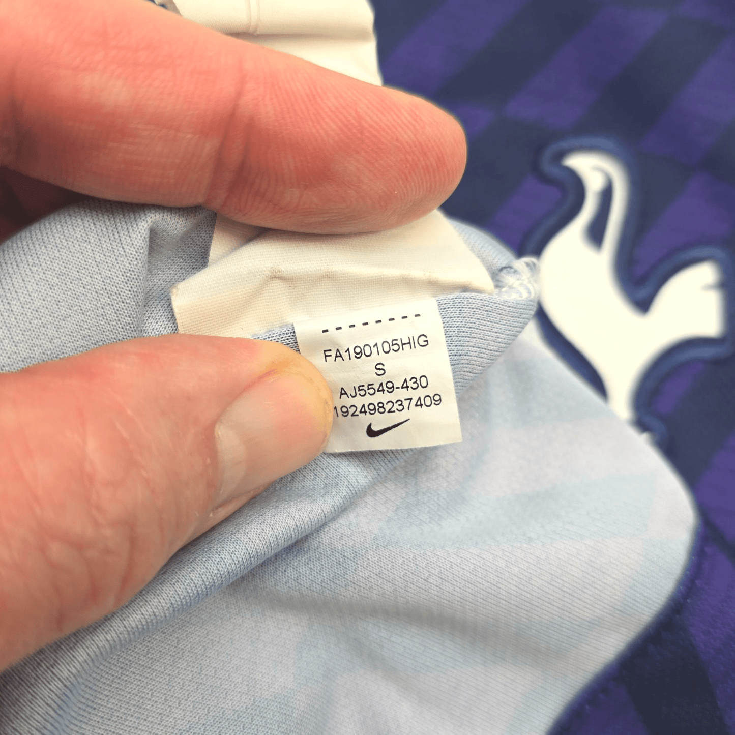 2019/20 Tottenham Hotspur Away Football Shirt (S) Nike #7 Son