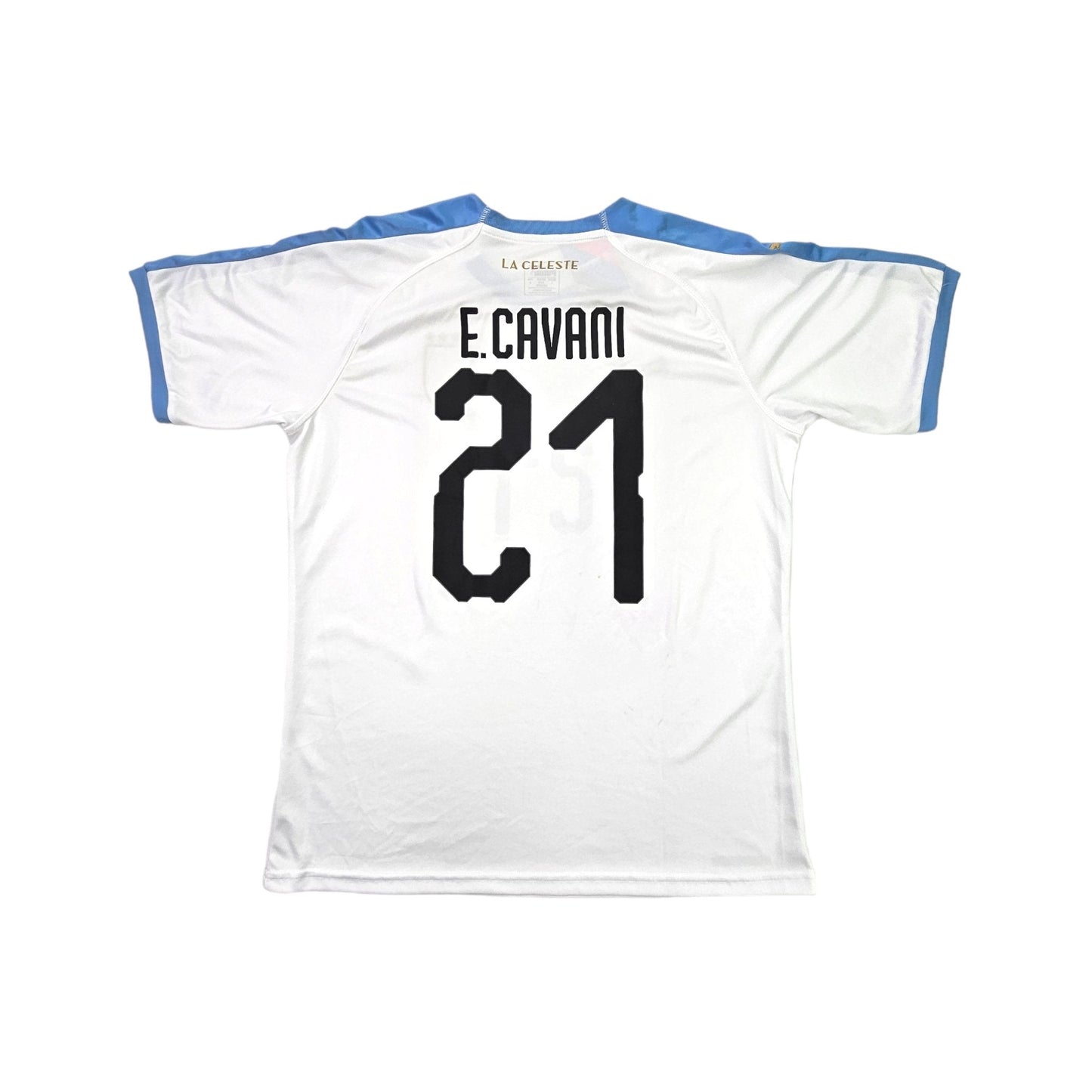 2019/20 Uruguay Away Football Shirt (L) Puma #21 Cavani