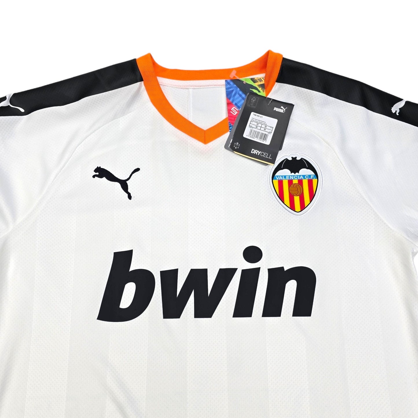 2019/20 Valencia Home Football Shirt (M) Puma (BNWTs)
