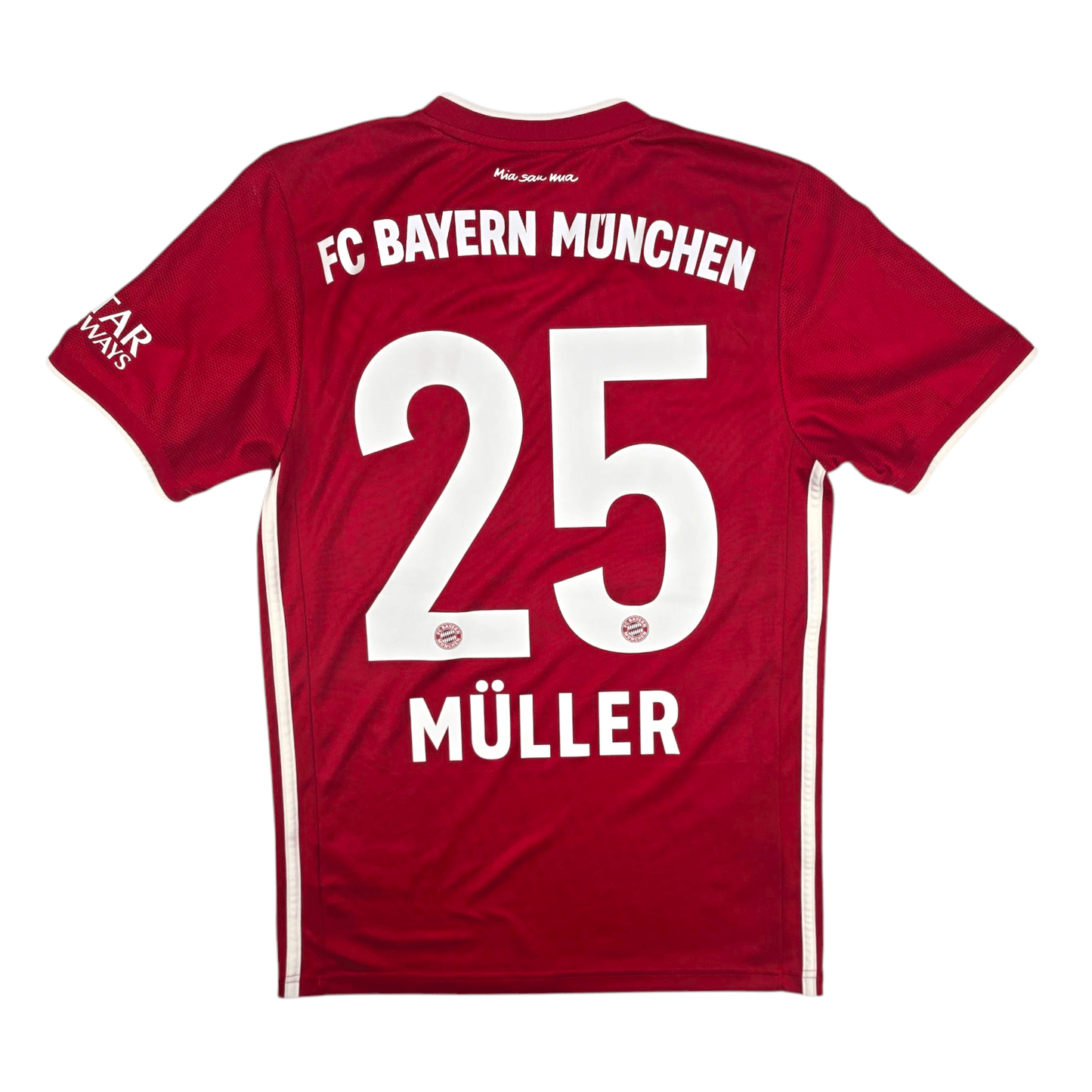 2020/21 Bayern Munich Home Football Shirt (S) Adidas #25 Muller