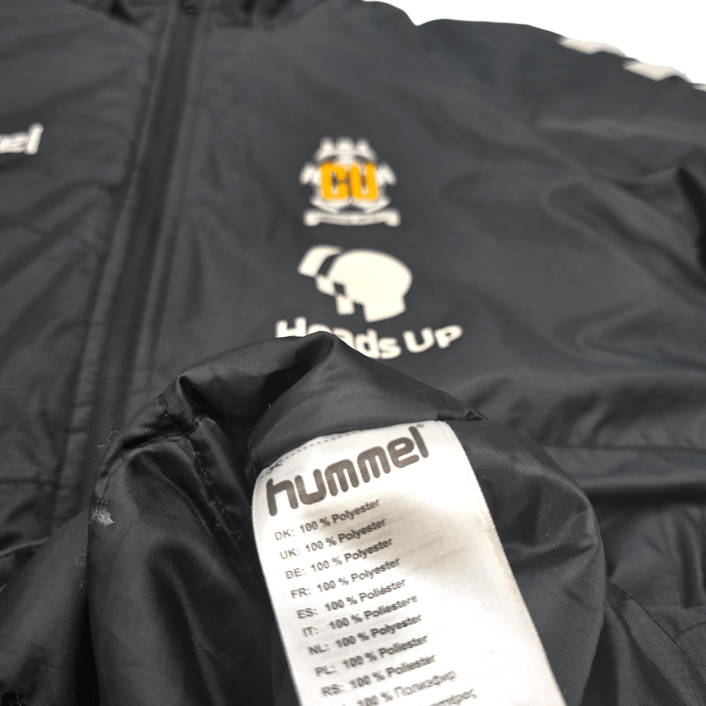 2020/21 Cambridge United Bench Coat (S) Hummel (Staff Issue)