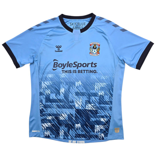 2020/21 Coventry City Home Football Shirt (M) Hummel