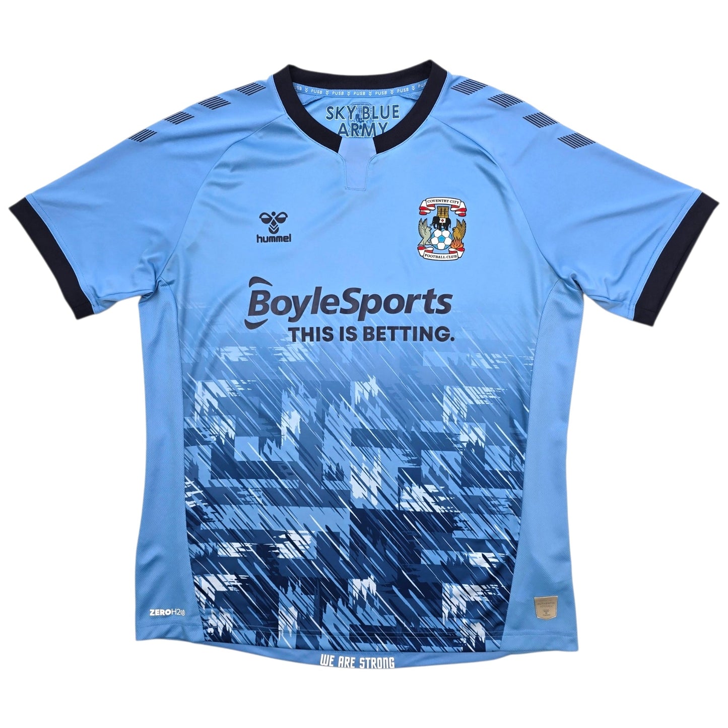 2020/21 Coventry City Home Football Shirt (XL) Hummel