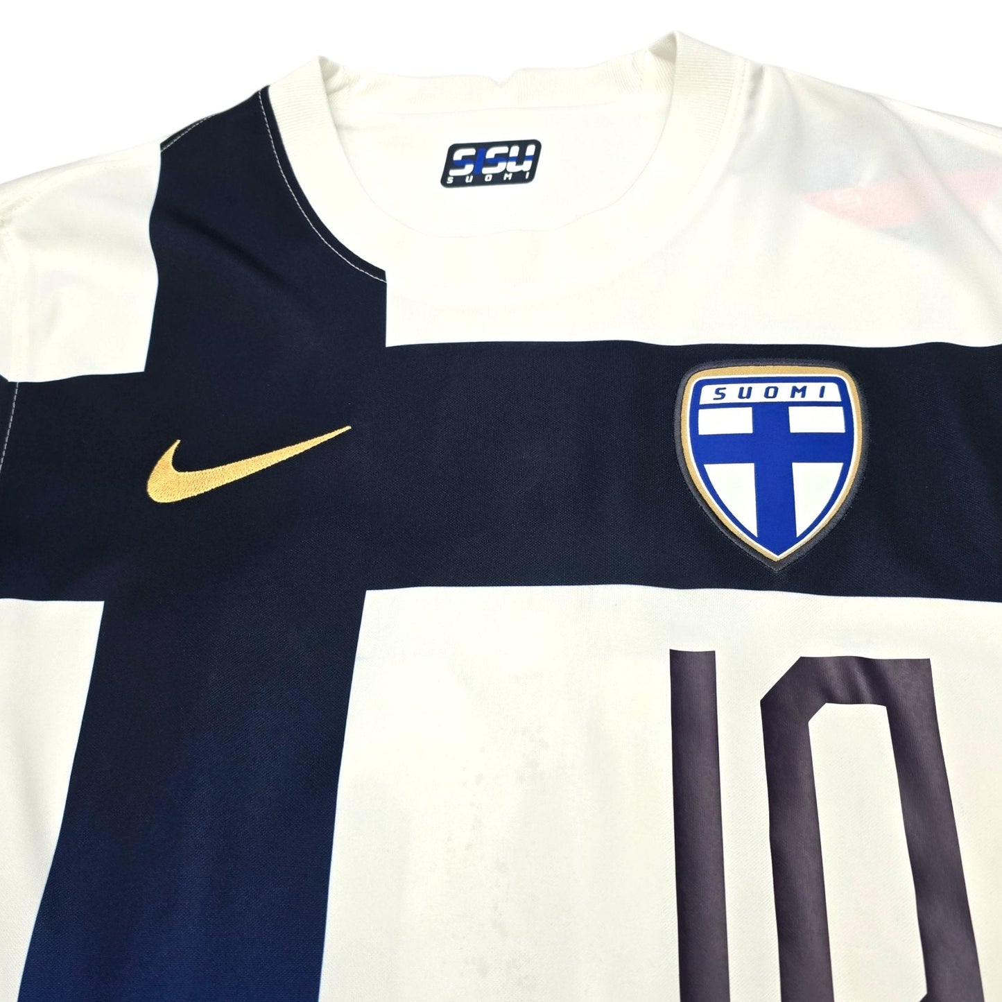 2020/21 Finland Home Football Shirt (S) Airo #10 Pukki