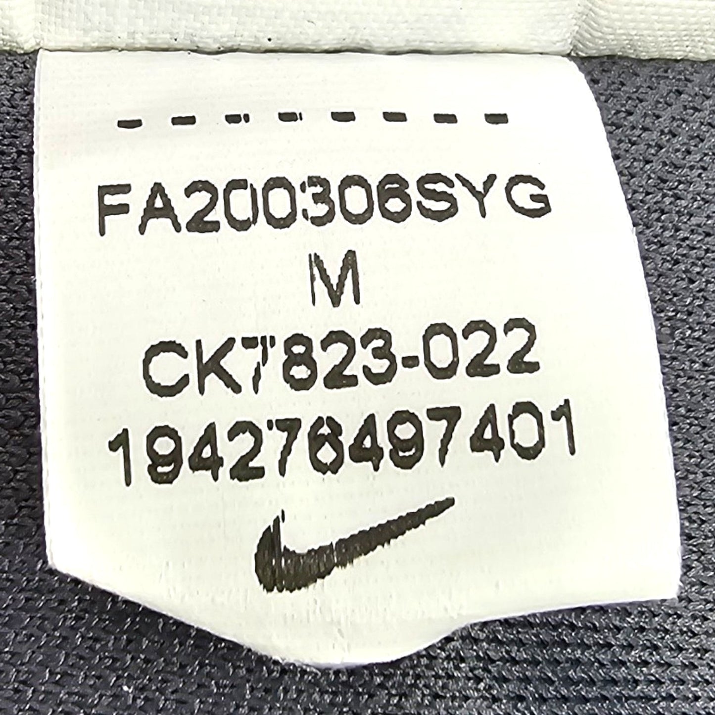 2020/21 Inter Milan Third Football Shirt (M) Nike