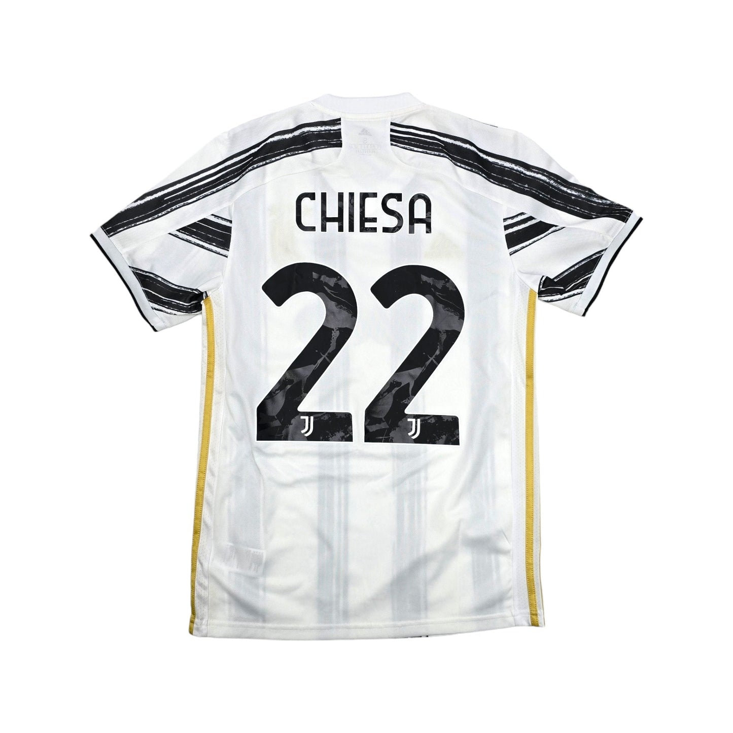 2020/21 Juventus Home Football Shirt (S) Adidas #22 Chiesa