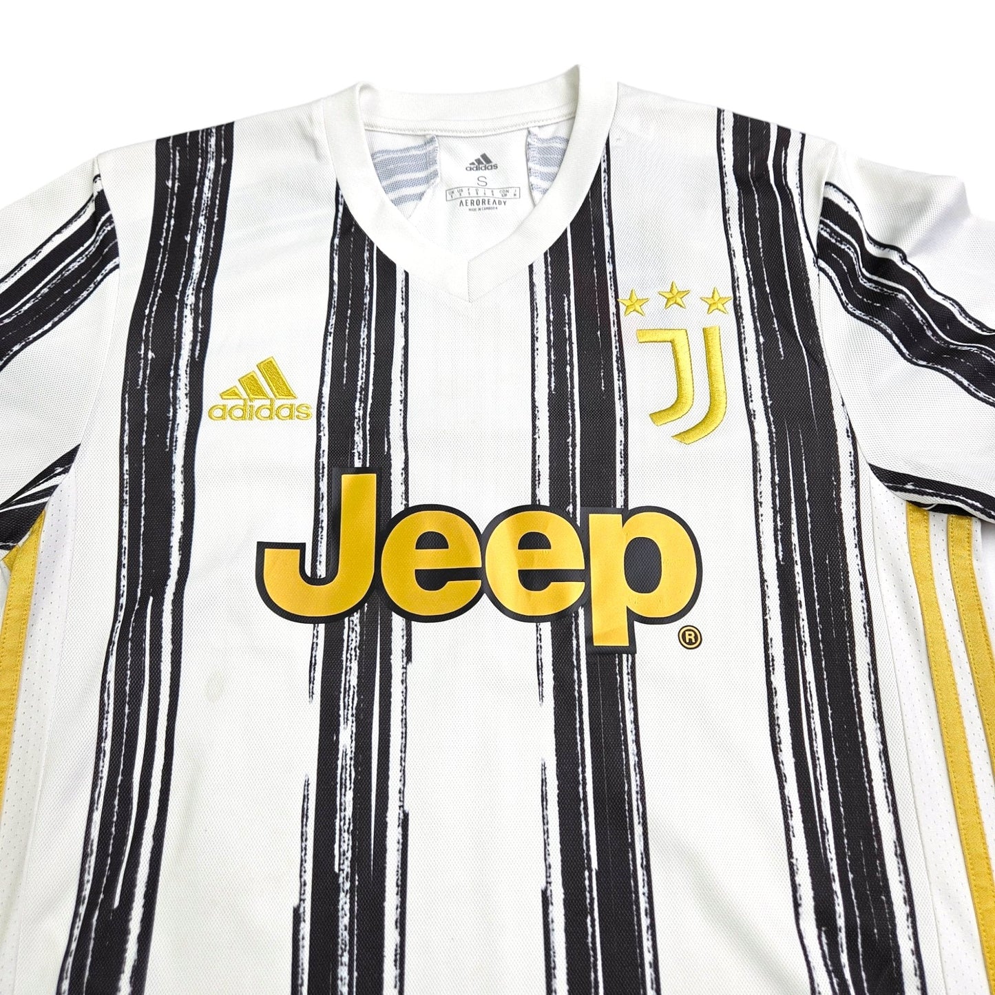 2020/21 Juventus Home Football Shirt (S) Adidas #7 Ronaldo