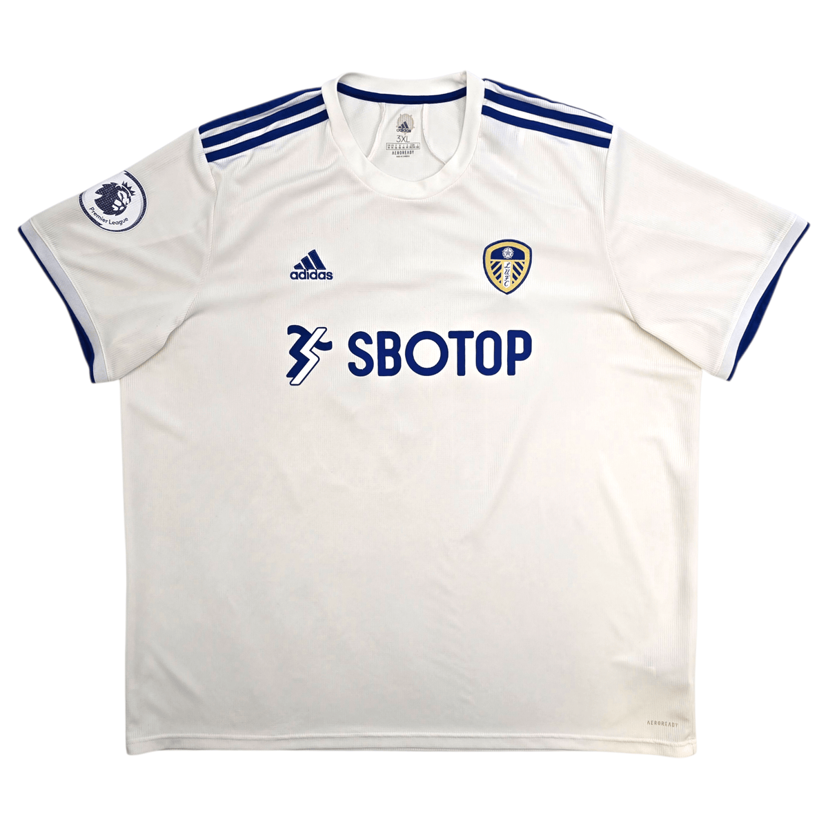 2020/21 Leeds United Home Football Shirt (3XL) Adidas #18 Raphinha